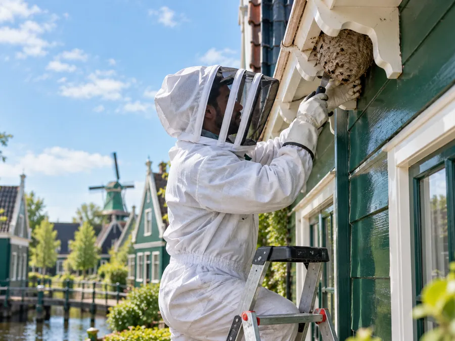 Ongedierte bestrijden in Zaandam: inspectie door een bestrijder